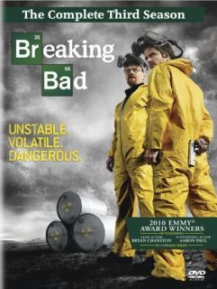 Breaking Bad Season 3 New SEALED 4 DVD Set 043396353329