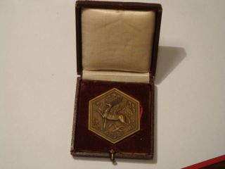 Amazing Moulins Allier BOURBONNAIS Medal in Original Box 52mm A12 2 CX 