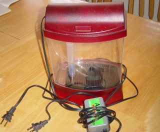 Mini Bow Desktop Aquarium Kit 1 Gallon Fish Tank Aqua Expert 800 Pump 