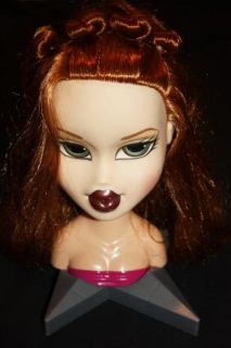  Beautiful Bratz Styling Head Dolls Brown and Red Hair PERFECT SHAPE