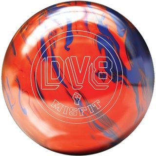 DV8 Misfit Orange/Blue Bowling Balls 16LB