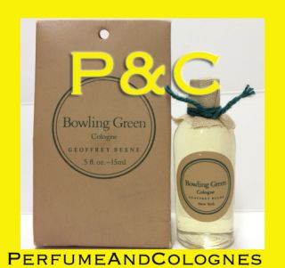 GEOFFREY BEAN BOWLING GREEN .5oz *Mini* Classic Cologne Fragrance MEN 