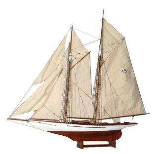 Schooner Adventuress Boat Wood Model Historic SHIP
