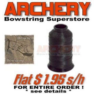 lb Spool Brownell B 50 Bowstring Material Black B50