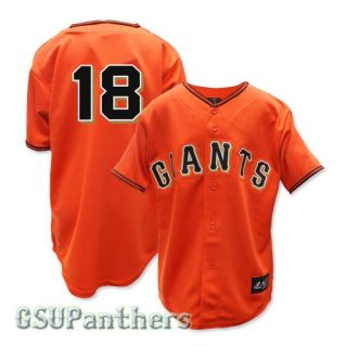 Matt Cain San Francisco Giants Alternate Orange Jersey Youth Sz M L 