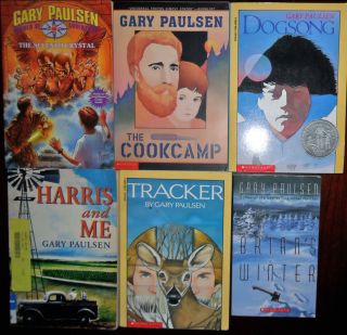 Teacher Lot 6 Gary Paulsen Chapter Books Tracker Brians Winter Grade 
