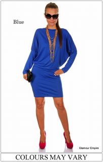 New ♥ Sexy Ladies Long Sleeve Dress ♥ One Size (10•12 