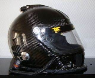Original Used Signed Helmet Brad Keselowski 2007 Fontana NASCAR 