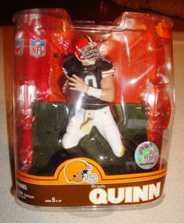 Brady Quinn 2007 McFarlane Series 16 Cleveland Browns Action Figure 