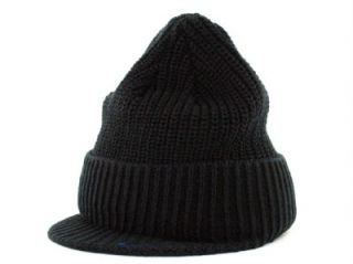 Nike New Cuffed Black Radar Knit Brim Hat Cap OSFA