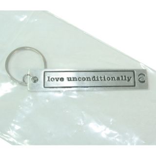 Metal Morphosis Braille Key Ring Love Unconditionally