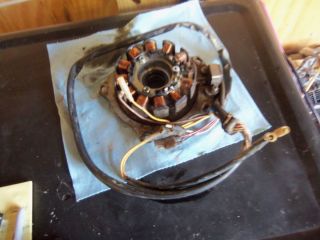 01 POLARIS SCRAMBLER 4X4 500 STATOR W/ PLATE ASM.CAME FROM A GREAT 