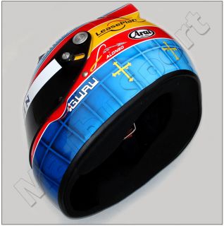 Fernando Alonso 2004 F1 Replica Helmet Full Scale 1 1
