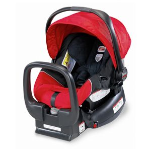Britax 2010 Chaperone Infant Car Seat Red New
