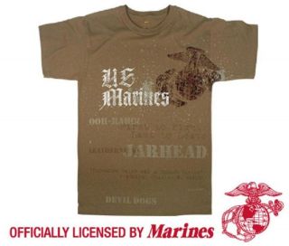 US Marine Corps T shirt NIMITZ QUOTE Jarhead Leatherneck Devil Dogs 