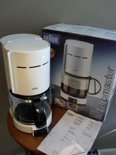 Braun Aromaster KF400 420 Type 4085 10 Cup Coffee Maker