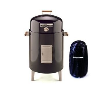 brinkmann smoke n grill charcoal smoker grill value pack with grill 