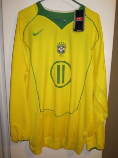  Nike Brazil Soccer Jersey Shirt