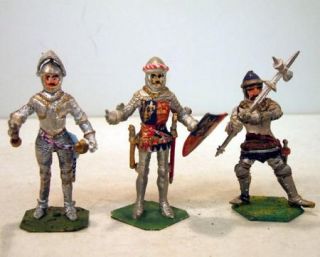 MEDIEVAL KNIGHTS IN ARMOUR inc HENRY V   NEW HOPE DESIGN & LASSET 54mm 
