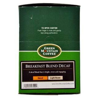 Green Mountain Coffee Breakfast Blend Decaf Coffee K Cups 96ct