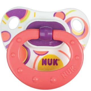 NUK Pacifiers Orthodontic Silicone BPA Free Trendline™ Dots Pacifier 