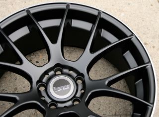Bremmer Kraft BRO5 19 Black Rims Wheels Nissan 350Z Staggered 19 x 8 