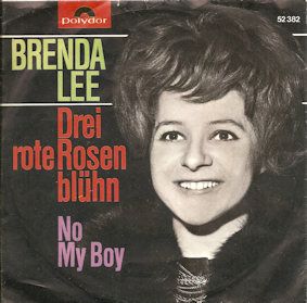 Brenda Lee If You Love Me 1965 RARE Germany PS