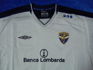 Authentic Umbro 2002 3 Official Brescia Training Jersey SS (White 