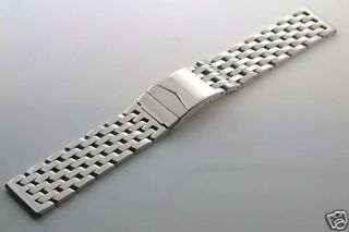 Watch Band for Breitling 22mm Navitimer Shiny 7 Link St