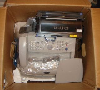 Brother Fax 2820 Laser Fax Machine w Copy Integrated Handset Warranty 