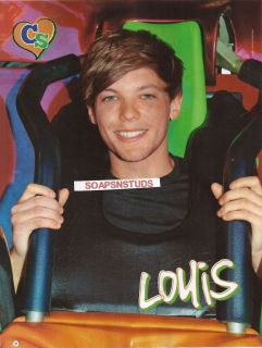   Directions Louis Tomlinson in Roller Coaster Pin Up b/w Ariana Grande