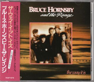 BRUCE HORNSBY THE RANGE THE WAY IT IS 1986 JAPAN CD R32P 1079