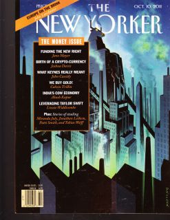   New Yorker October 10th 2011 The Money Issue Europe on Brink