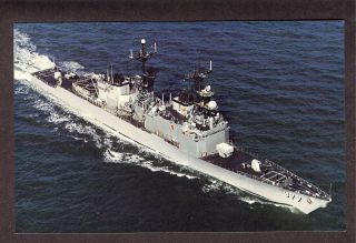 Briscoe DD 977 Destroyer Navy Ship Postcard