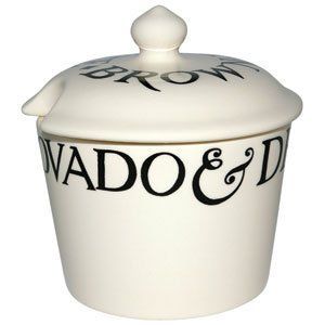 Emma Bridgewater New Sugar Pot Black Toast