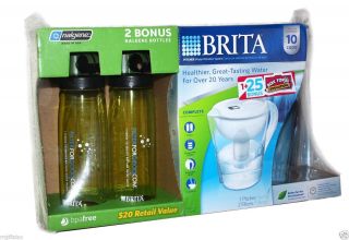 Brita Water Filtration Water Pitcher Filters Hydration Bottles