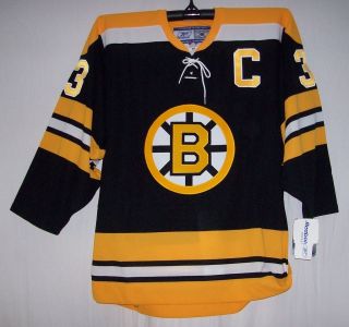 Chara Boston Bruins Vintage Black RBK 6100 Jersey 46