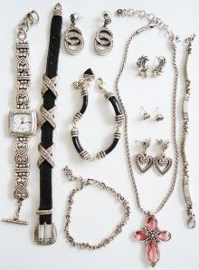   Brighton Jewelry Lot. Lot consists of 10 pieces of jewelry including