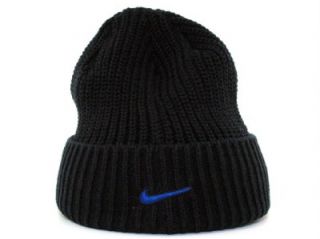 Nike New Cuffed Black Radar Knit Brim Hat Cap OSFA