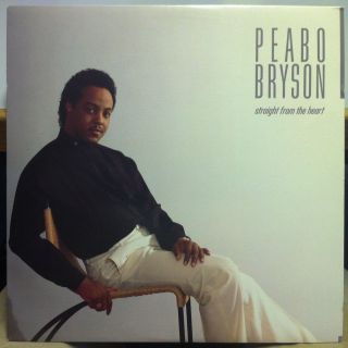 Peabo Bryson Straight from The Heart LP Mint 60362 1 Vinyl 1984 Record 
