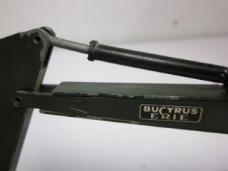 Bucyrus Erie 1 50 Diecast Excavator Plus Brass Leather Watch Fob 5591 
