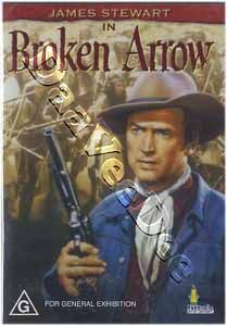 Broken Arrow New PAL Classic Western DVD James Stewart
