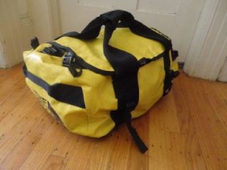 North Face Base Camp Duffle Duffel Yellow Size Small