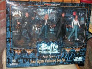 1999 Buffy The Vampire Slayer 4 Action Figure Exclusive Box Set Never 