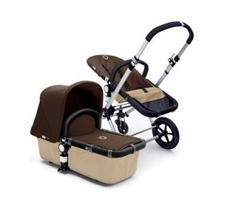 Bugaboo Cameleon Sand Brown Baby Toddler Stroller Carriage Excellent 