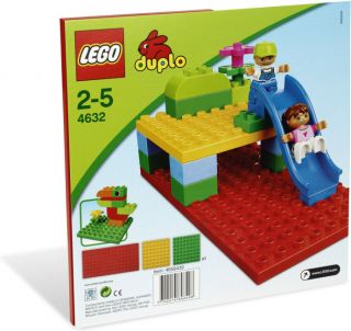 Lego 4632 Duplo Building Plates Building Block Toy Playset BNIB 