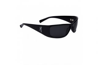 Browning Boss Black Frame Gray CR39 Lens Sunglasses