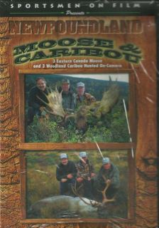  Newfoundland Moose Caribou DVD Hunting Canada