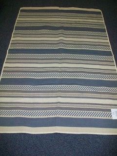   PATIO RUG CANCUN LEMON YELLOW / APPLE GREEN STRIPE   CHOOSE SIZE