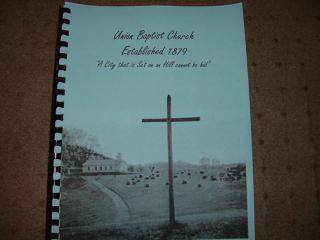 Union Baptist Church Leicester Buncombe History Book